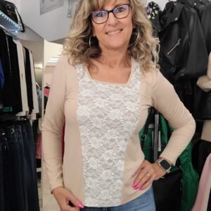 Warp Zone Valeria felső drapp