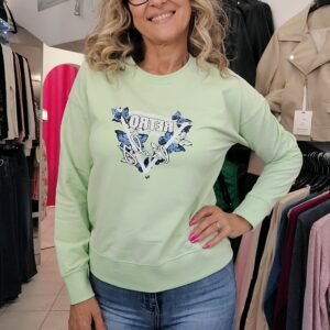 Retro Lady Flowers felső