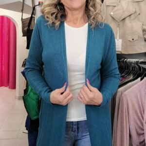 Abigél kardigán petrol