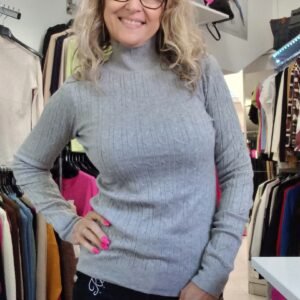 Csilla pulóver szürke